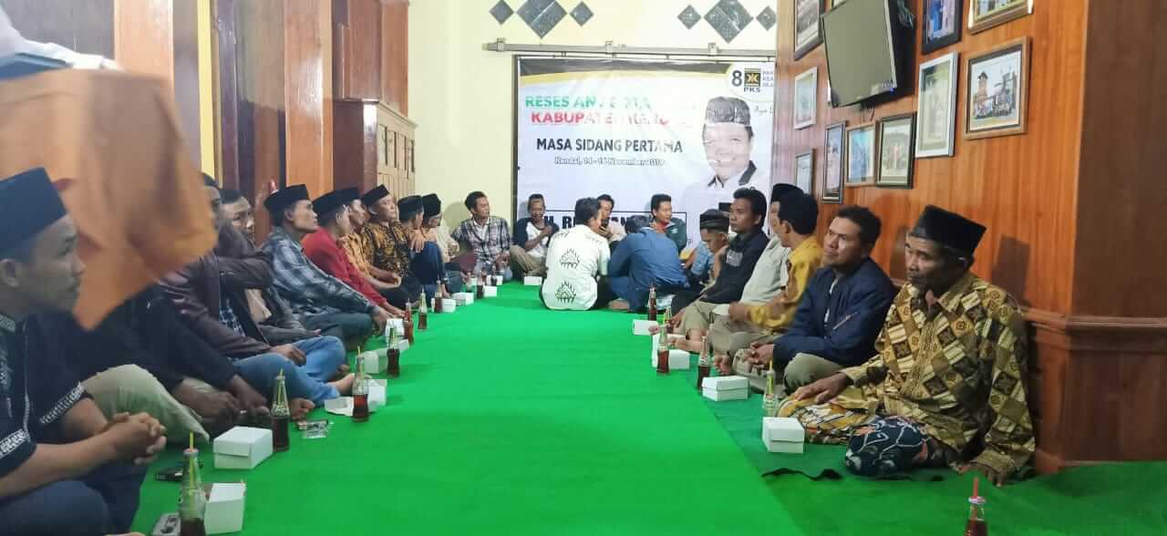 Reses Rubiyanto Dihujani Aspirasi, Dari Tunjangan RT Hingga Perbaikan Jalan