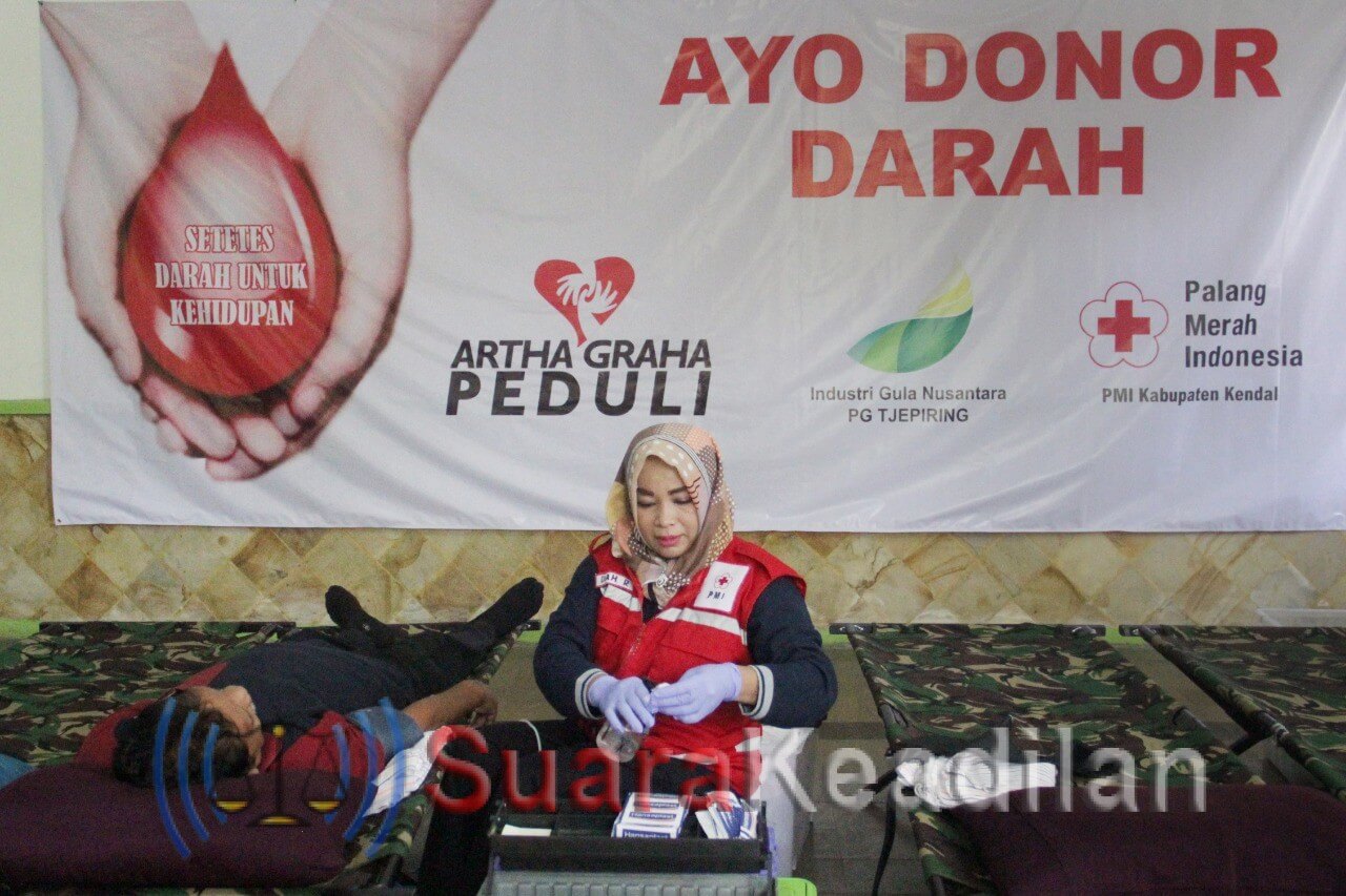 Peduli Kemanusiaan, PT IGN Gelar Donor Darah