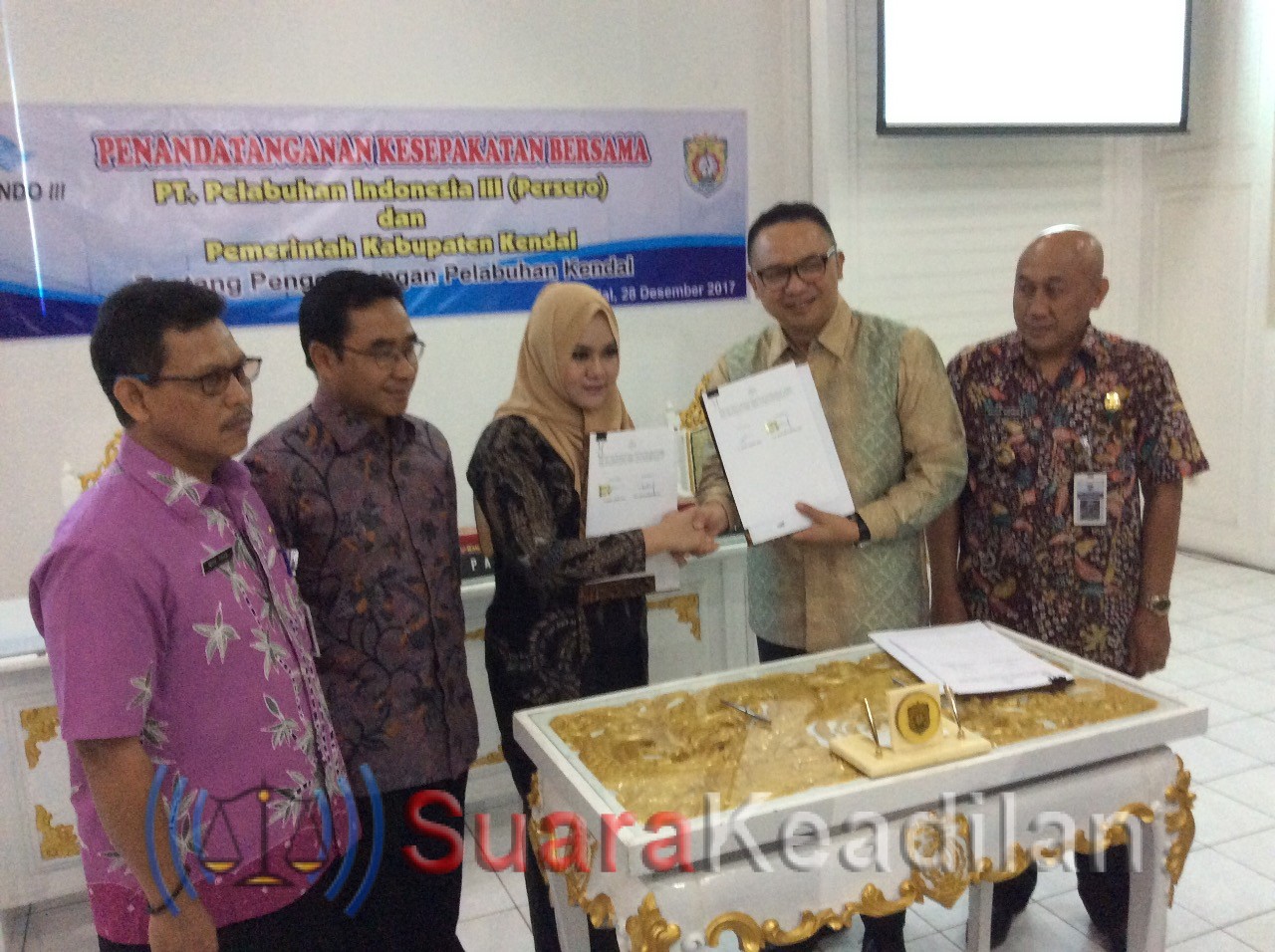 Kembangkan Pelabuhan, Kendal Teken MoU Dengan Pelindo III