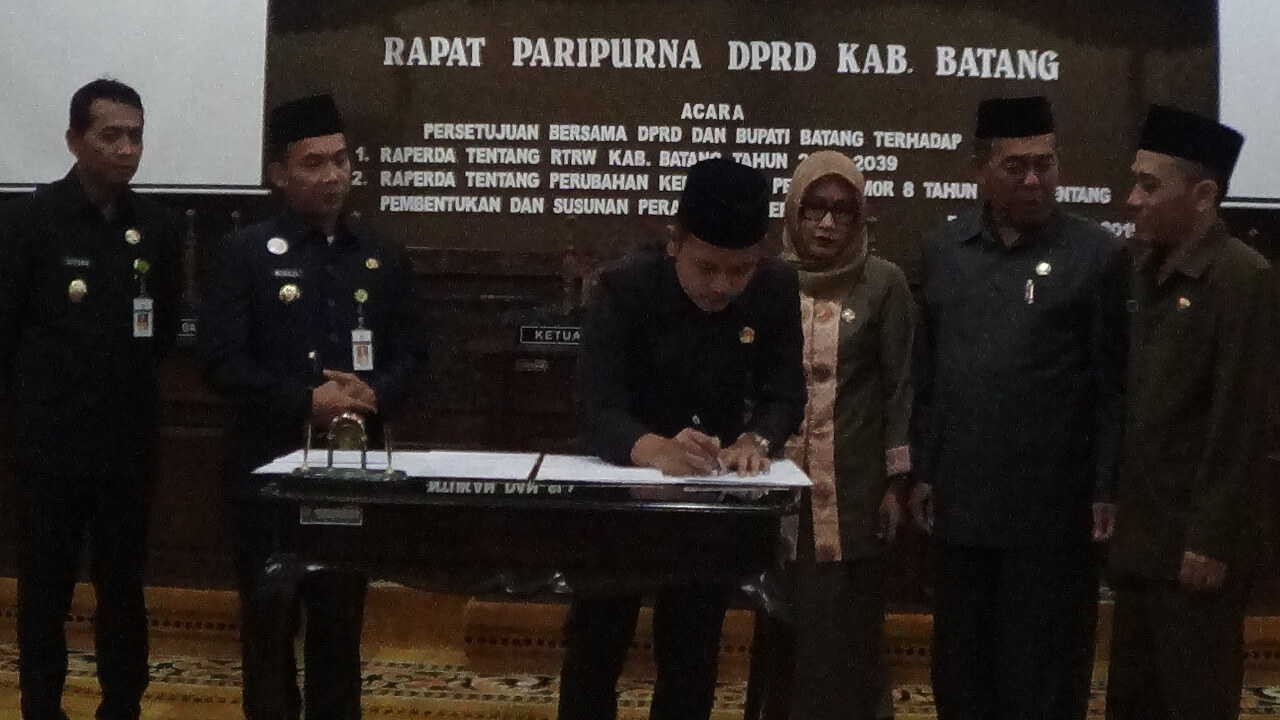 Tingkatkan Investasi, Raperda Perubahan RTRW Disetujui DPRD