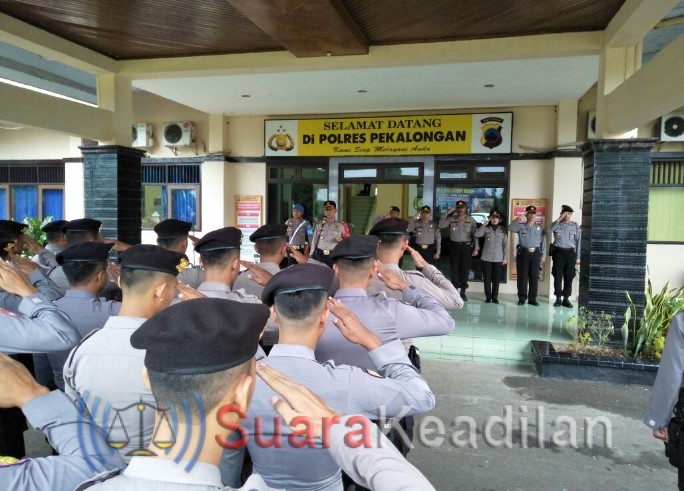 Sukses Melaksanakan Pengamanan Kunker Presiden, Kapolres Pekalongan Ucapkan Terima Kasih Kepada Personil