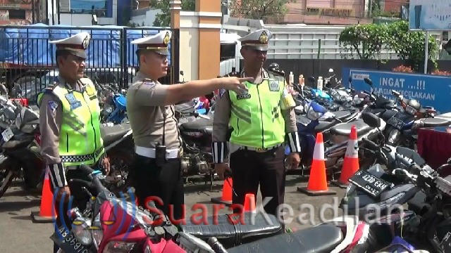 Satlantas Polres Batang Terbitkan Dua Ribuan Surat Tilang