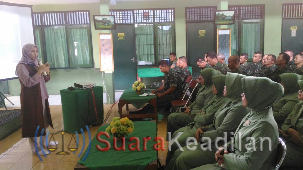 Cegah Penyakit Difteri Anggota Kodim Pekalongan Di Beri Penyuluhan