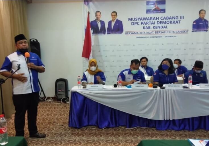 Basuki Ketua DPC Partai Demokrat Periode 2021-2026