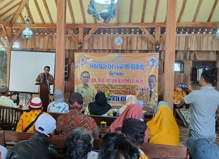Kader Golkar Kecamatan Sukorejo, Diajak Mengimplementasikan Nilai-Nilai Empat Pilar Kebangsaan