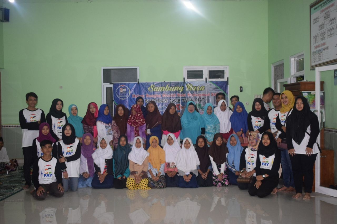 Peringati Maulid Nabi, PAY Gelar Santunan Anak Yatim