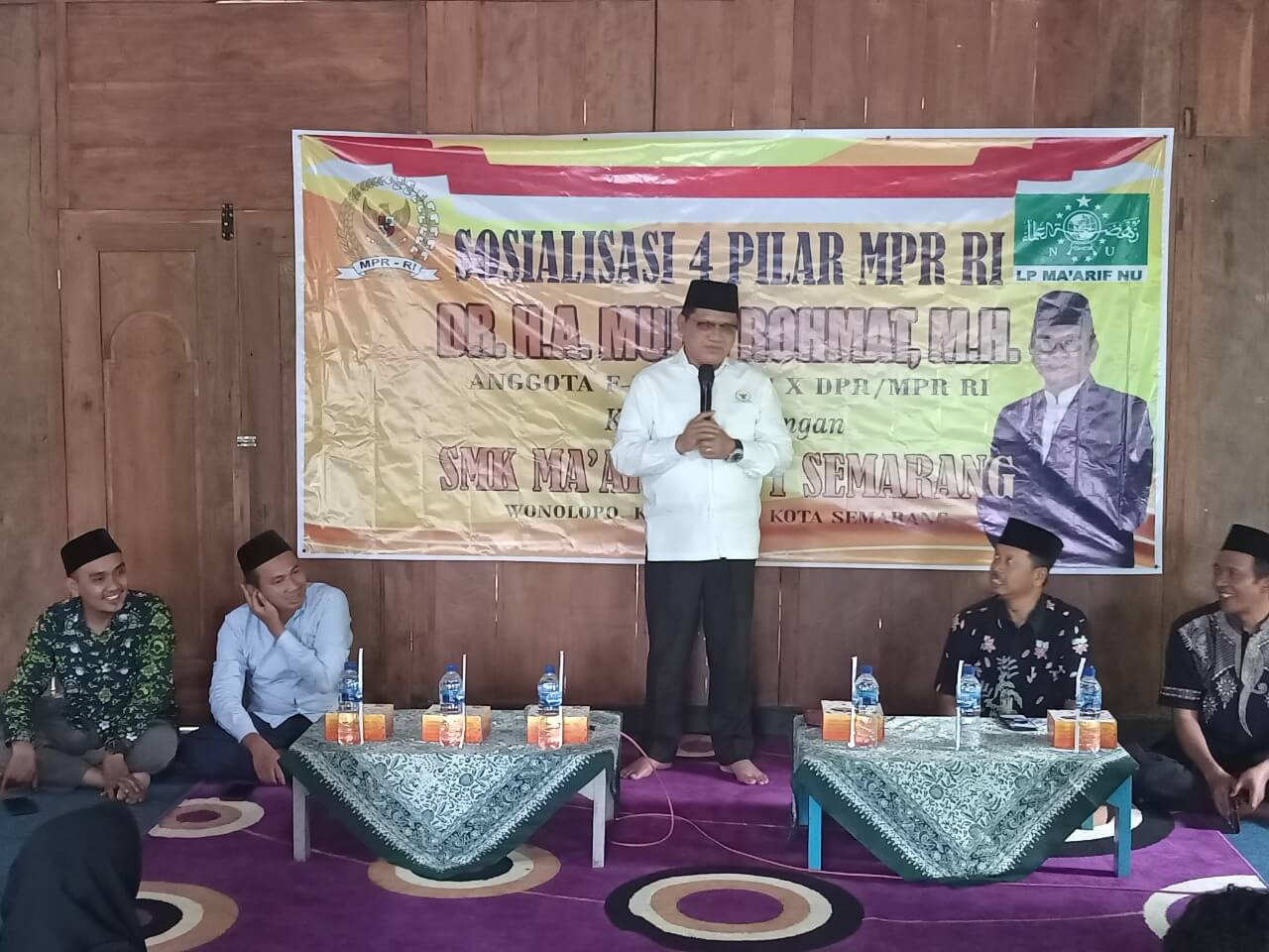 SMK NU 01 Semarang Diminta Tanamkan Nilai-nilai Empat Pilar Ke Siswa