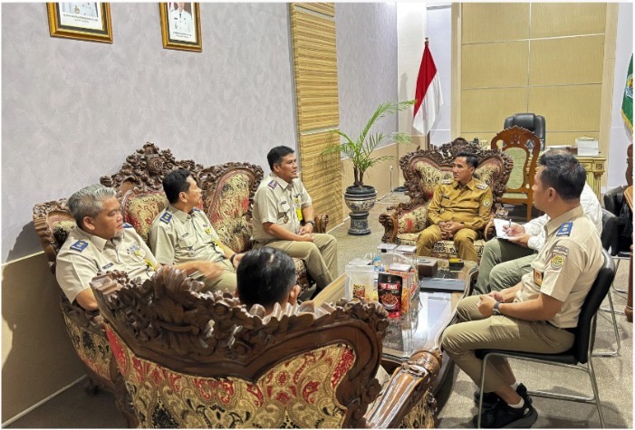 Kantah Kendal Menjalani Silahturami Dengan Wakil Bupati Kendal