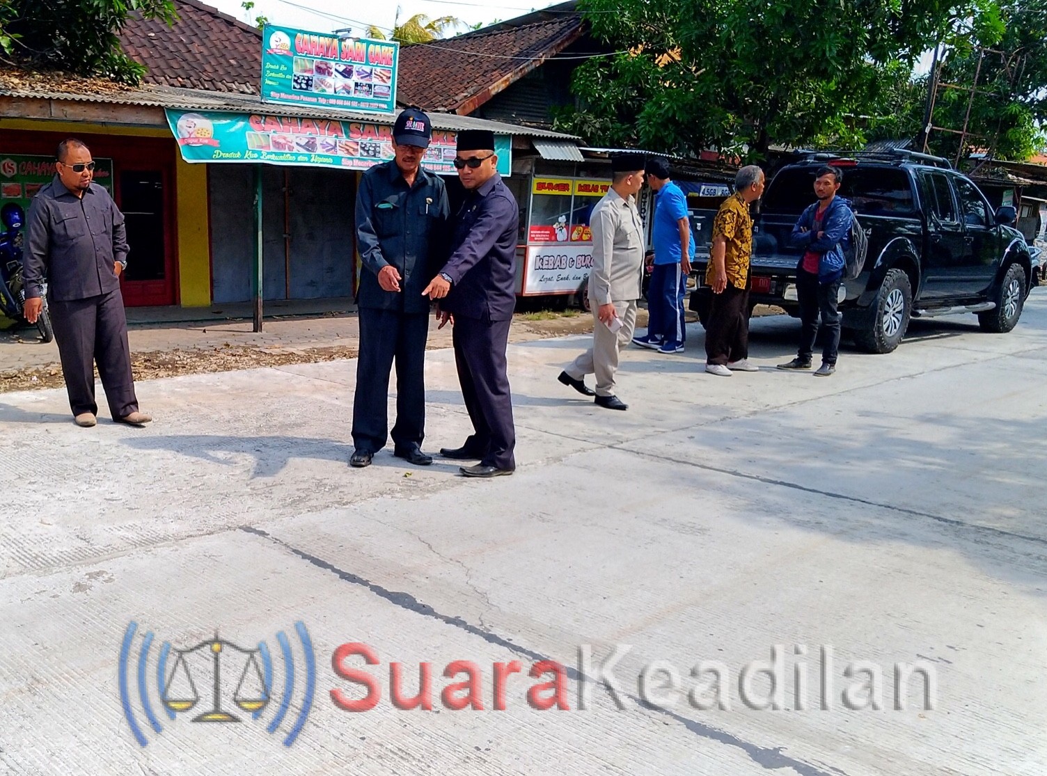Giliran Komisi C Temukan Jalan Patebon-Pegandon Retak, Kontraktor Diminta Bongkar