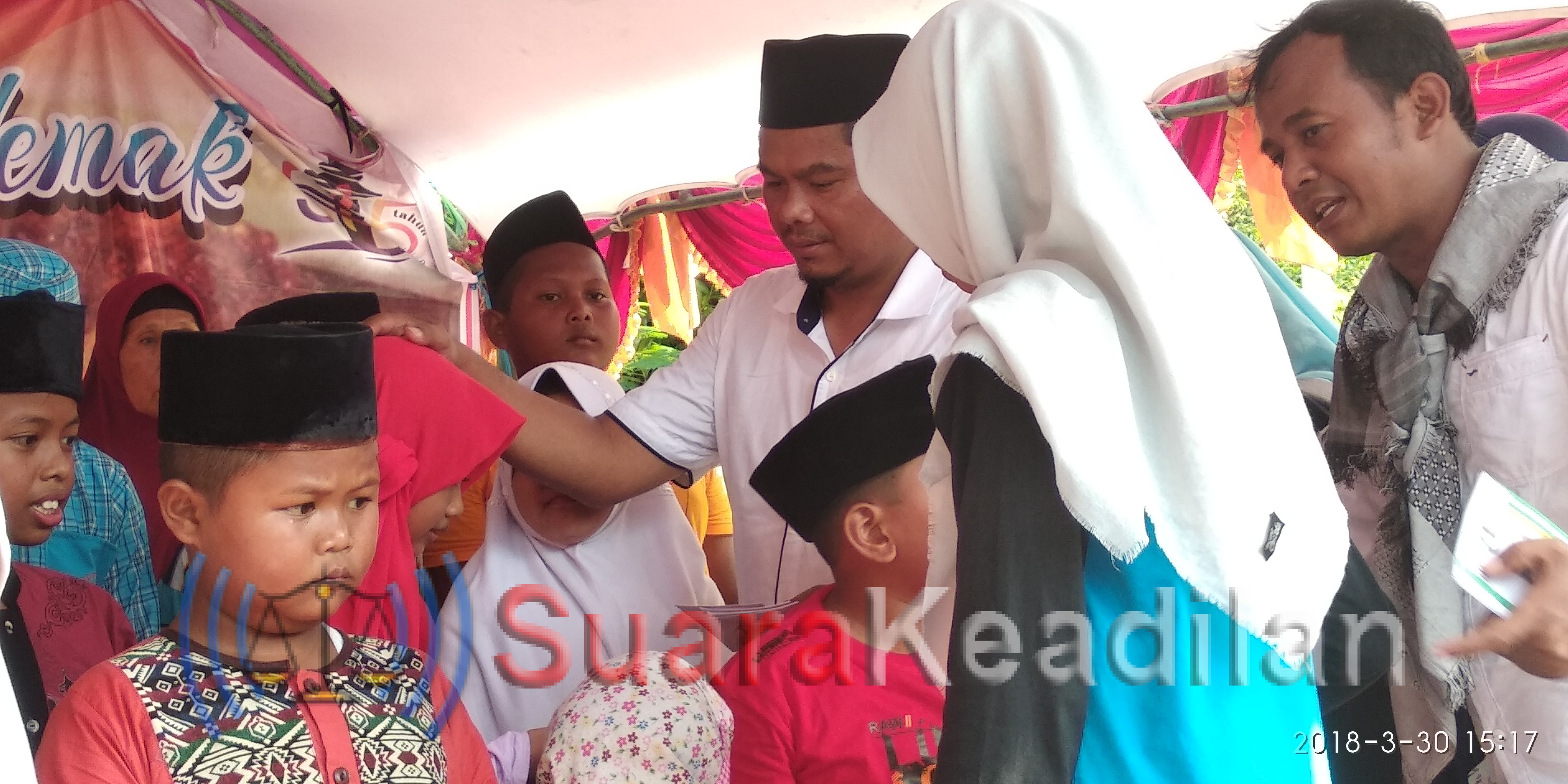 KOHD Makan Bersama Anak Yatim di Festival Kuliner Demak