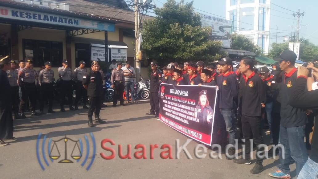 PGN Kendal Gelar Aksi Dukung TNI-Polri