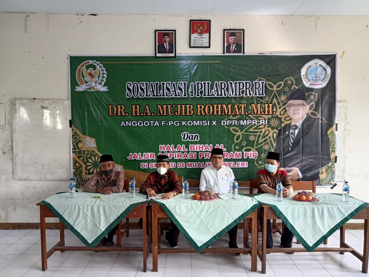 Sosialisasi Empat Pilar Di SMK Mualimin, Mujib Berpesan Siswa Amalkan Nilai-Nilai Empat Pilar