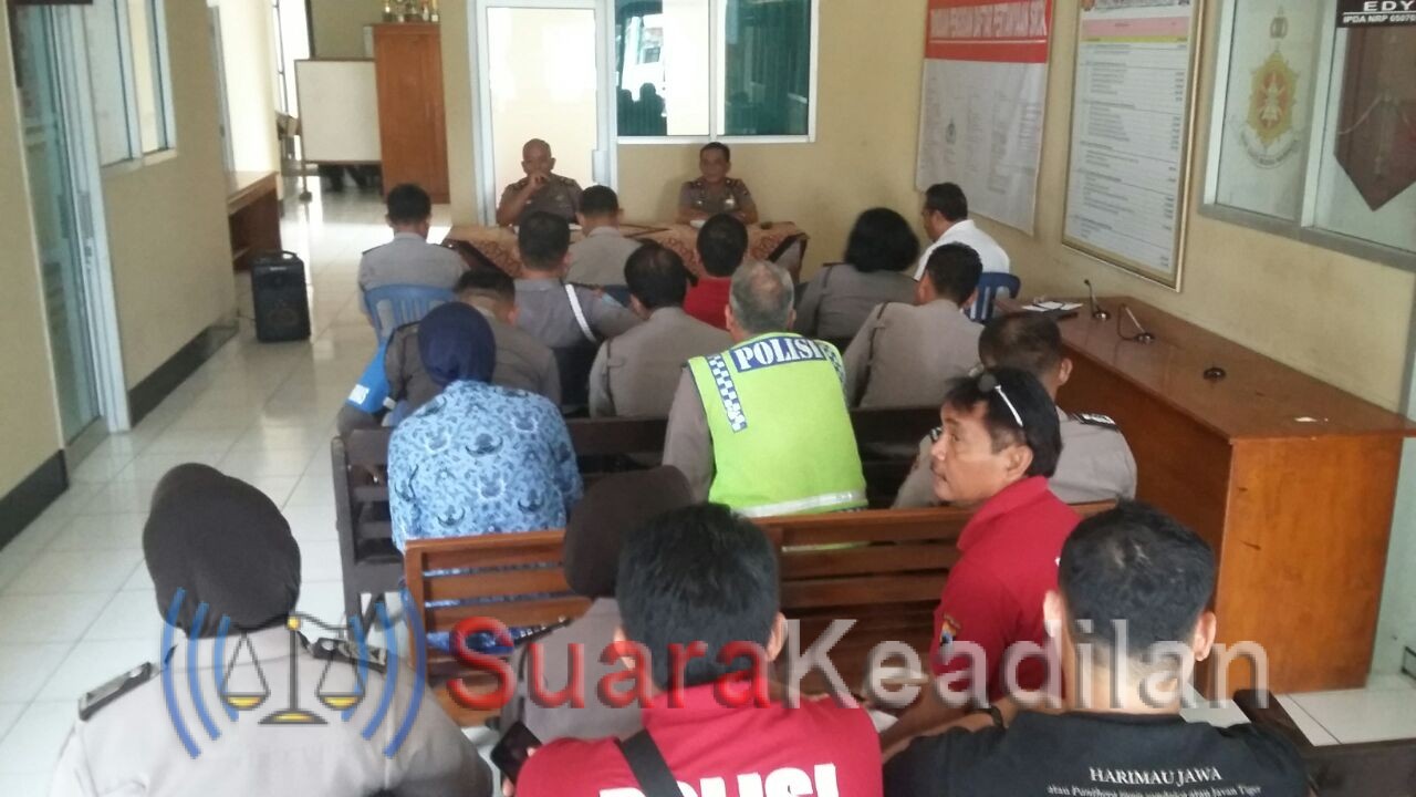 Tatap Muka Kapolsek Pemalang Yang Baru Dengan Anggota