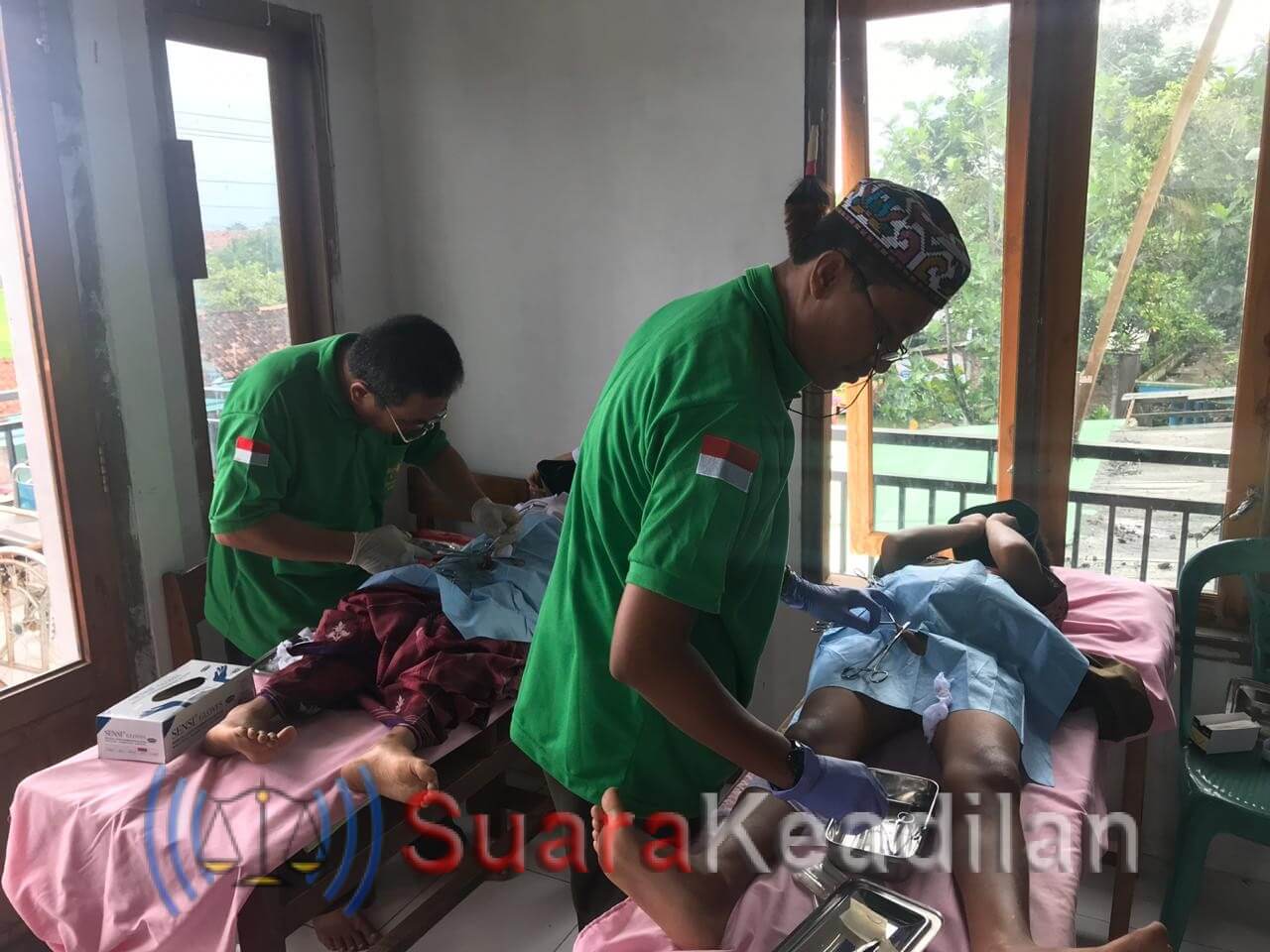 80 Anak Kurang Mampu Ikuti khitanan Massal Lazisnu Jateng-Muslimat Kendal