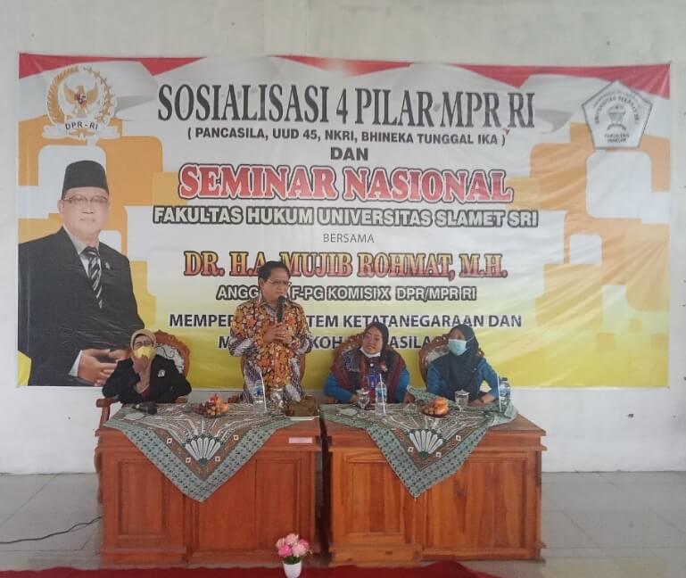 Mahasiswa Diminta Jadi Garda Terdepan Pengamalan Nilai Empat Pilar Kebangsaan
