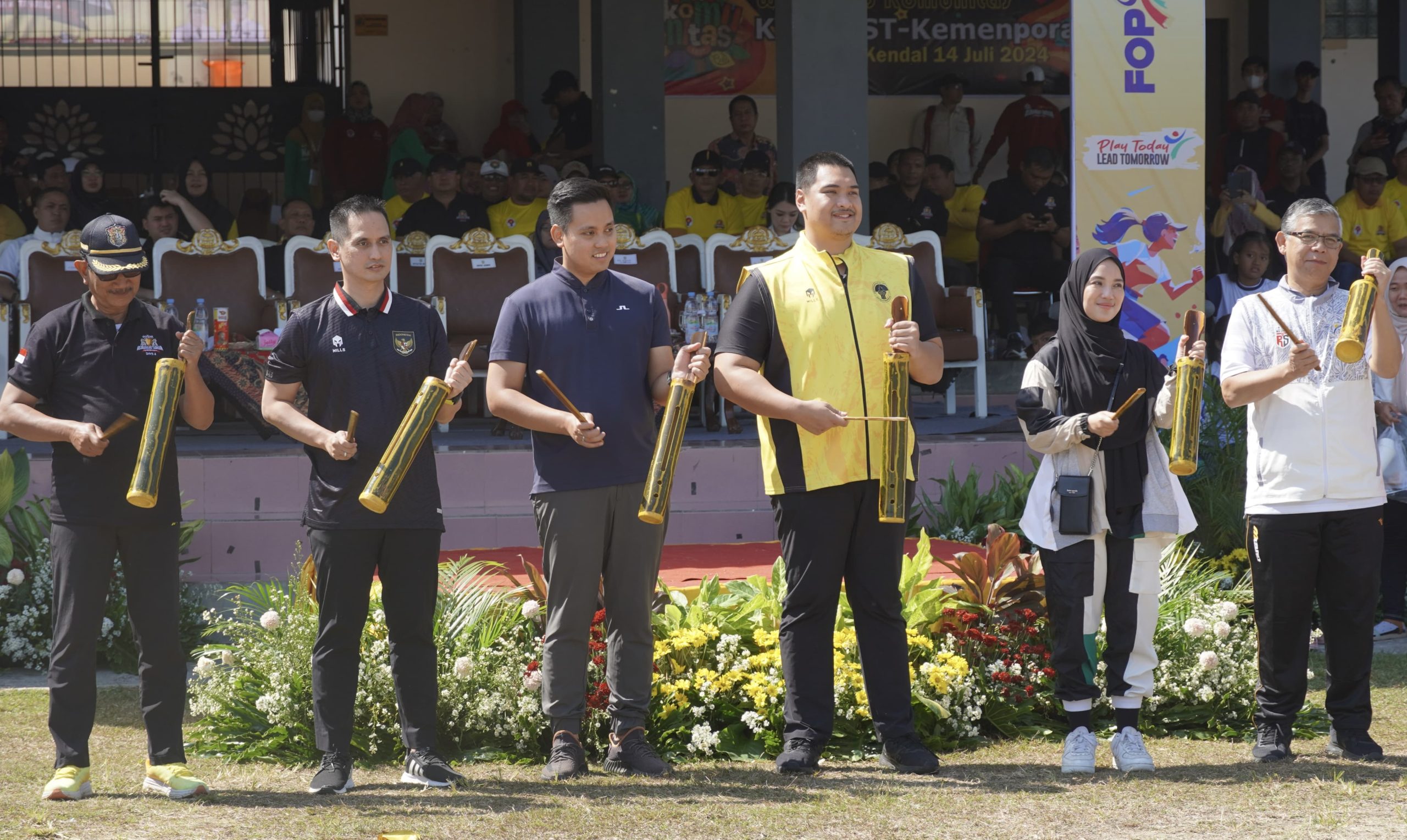 Cari Bibit Atlet Nasional, Menpora-Pemkab Kendal Kolaborasi Gelar Kejuaraan Tarkam
