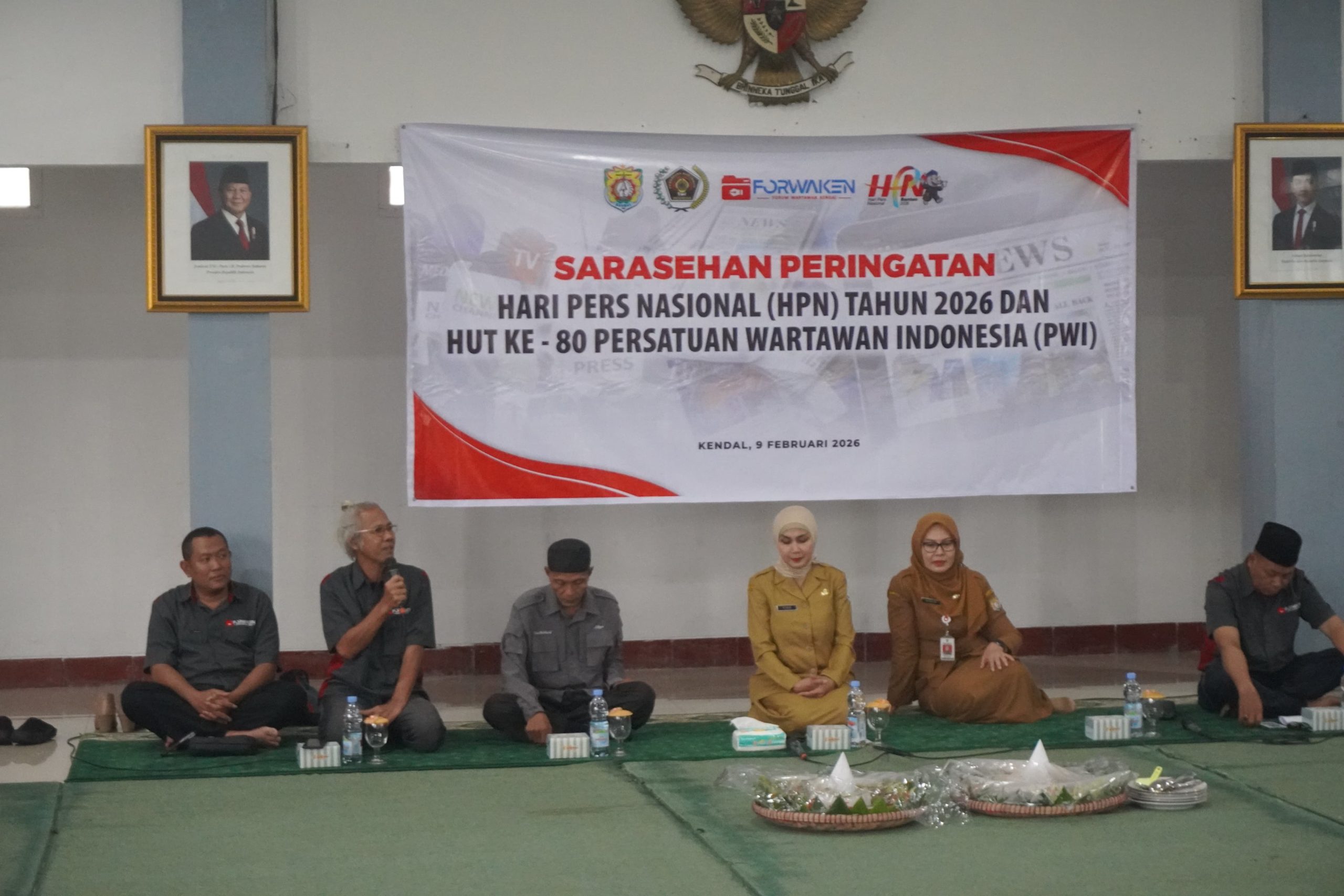 Bupati Tika Minta Pers Kendal Terus Bersinergi Dan Kawal Pembangunan