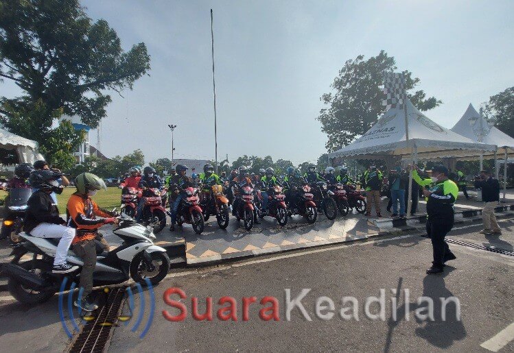 Tingkatkan Kekompakan Organisasi, Paguyuban Kades Touring Kendal-Bandungan