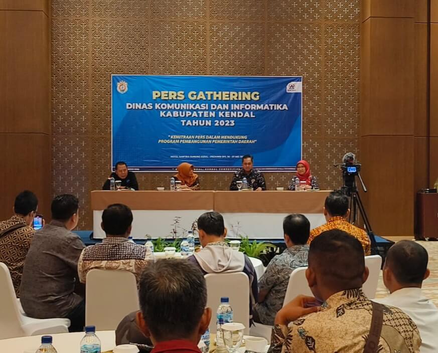 Tingkatkan Kemitraan Diskominfo-Media Kendal Gelar Pers Gathering Di Gunung Kidul