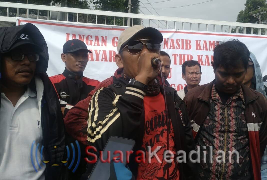 Dua Tahun Di Rumahkan, Ratusan Karyawan Geruduk PT Tossa Shakti Tuntut Hak
