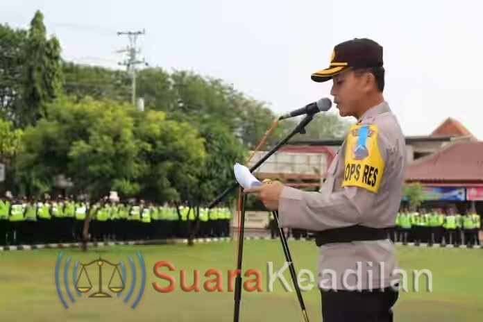 Amankan Pilgub Polres Kendal Kerahkan 550 Personil