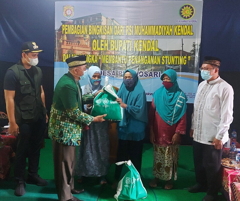 Giliran RSI Hingga Baznas Kendal Bantu Atasi Stunting dan Rehab Masjid Purwosari