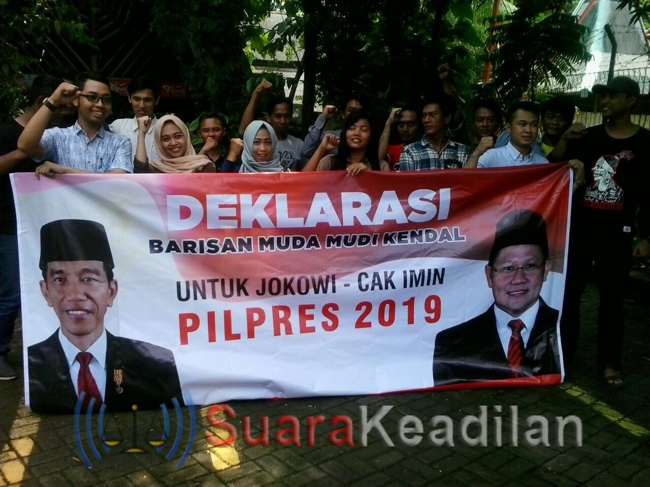Rancak Kendal Deklarasi Dukung Jokowi-Cak Imin 2019