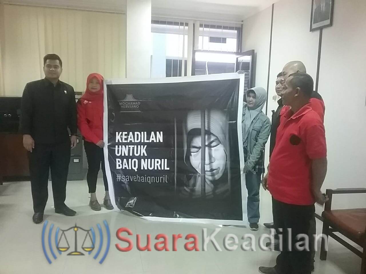 MHF Minta FPDI Perjuangan Perjuangkan Amnesty Baiq Nuril