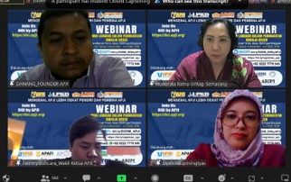 WEBINAR 1000 Langkah Dalam Peningkatan Kinerja Dosen (Mengenal APJI Lebih Dekat)