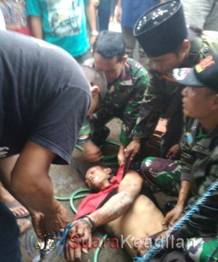 Takmir Masjid  Dibacok Orang Tidak Dikenal