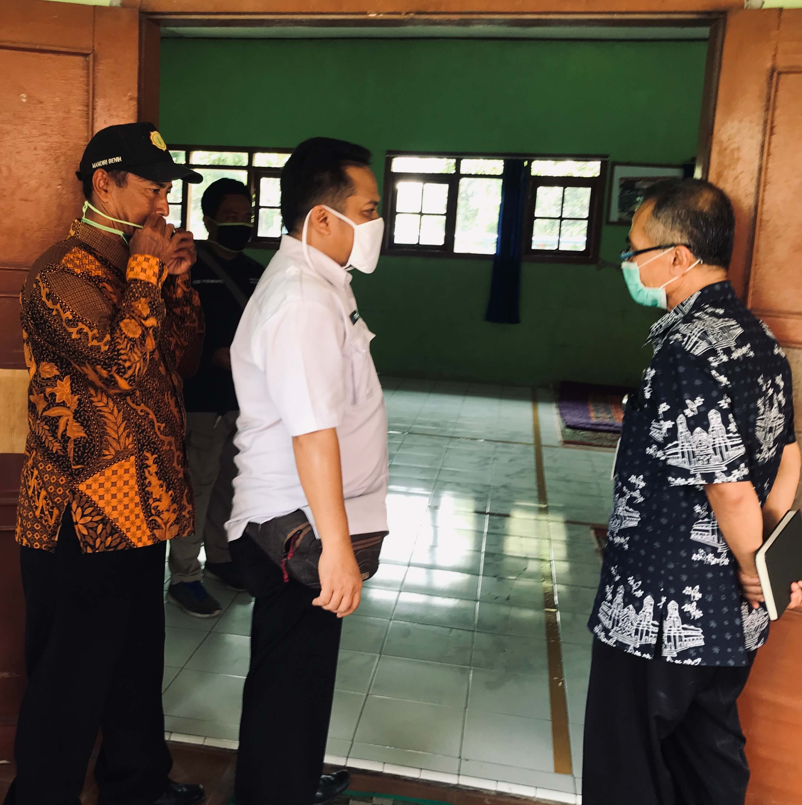 Pemdes Pucangrejo Siapkan Gedung SD Untuk Rumah Isolasi Covid 19