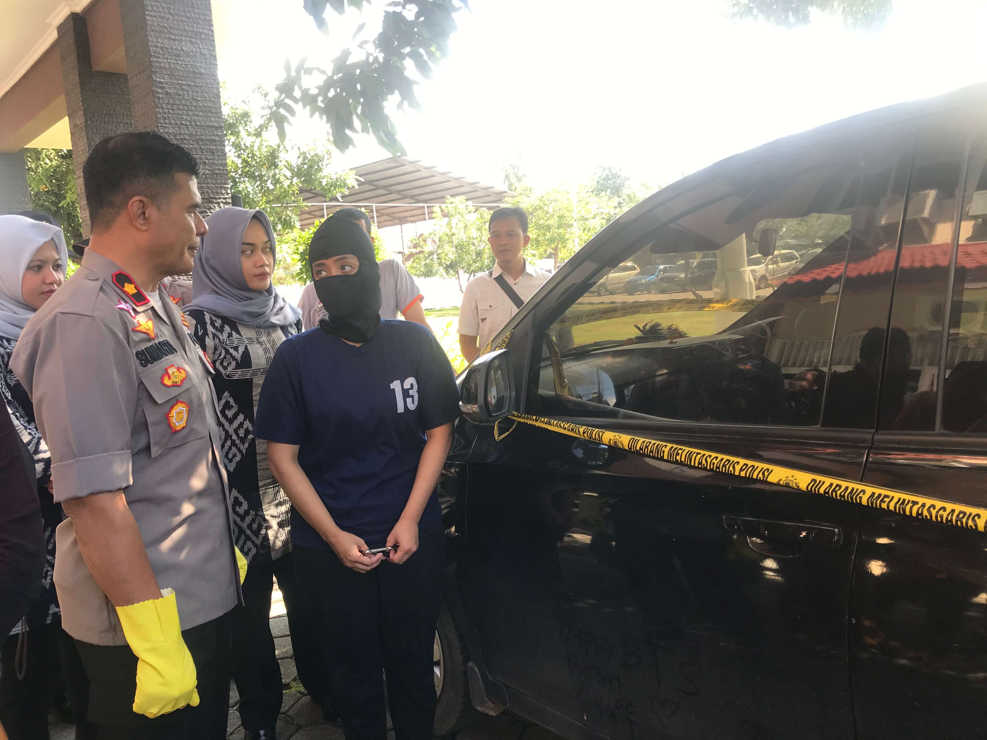 Gadaikan Mobil Rental, Gadis Cantik Ini Diciduk Polisi