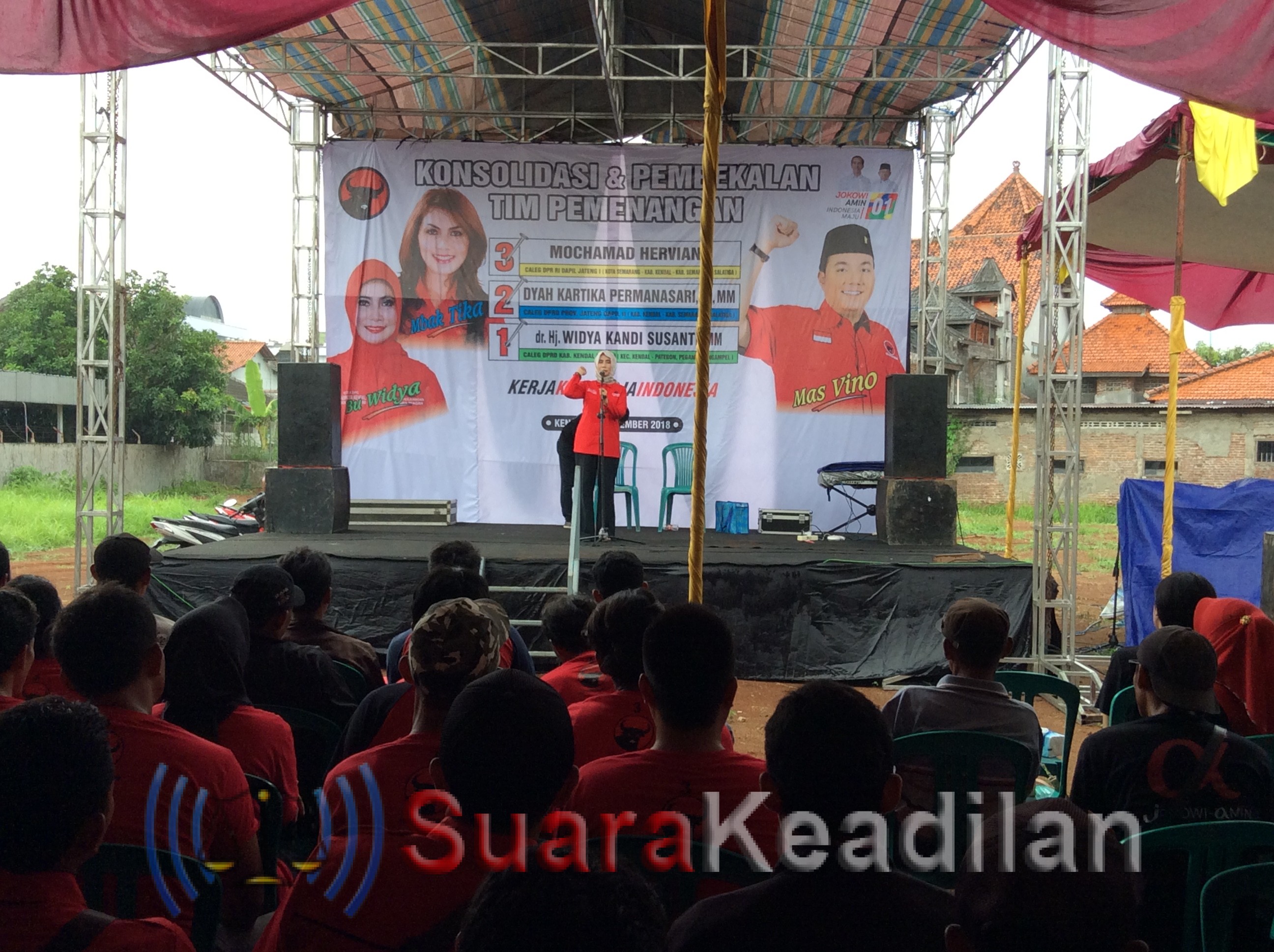 Satu Tim Pemenangan Harus Mencari 15 Suara