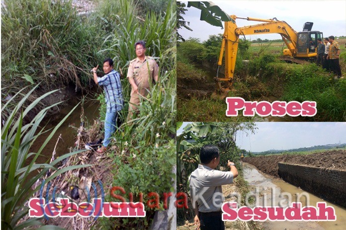 Normalisasi Kali Kedung Selesai 70 Persen