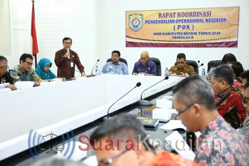 Wabup Kendal: Penyerapan Anggaran belum Optimal
