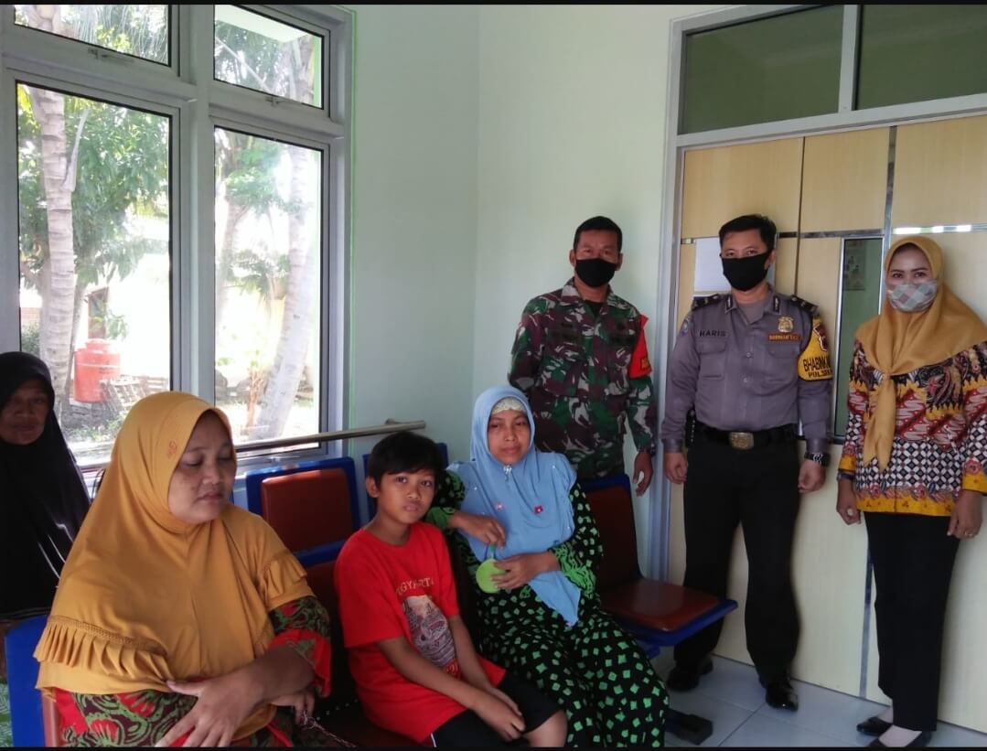 Bidan-Babinsa Sosialisasi Pentingnya Patuhi Protokoler Kesehatan