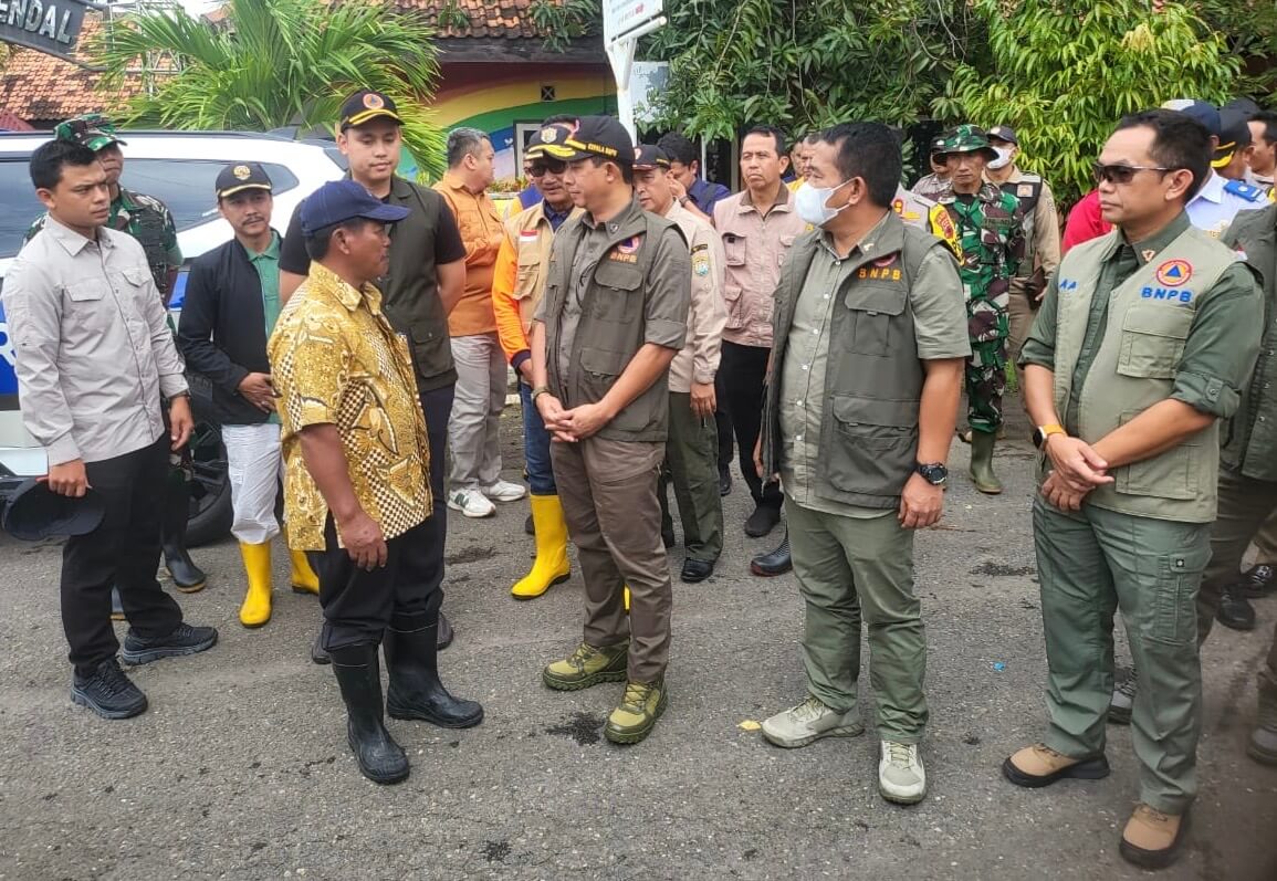 Lurah Langenharjo Minta Mesin Pompa Penyedot Air Ke Kepala BNPB