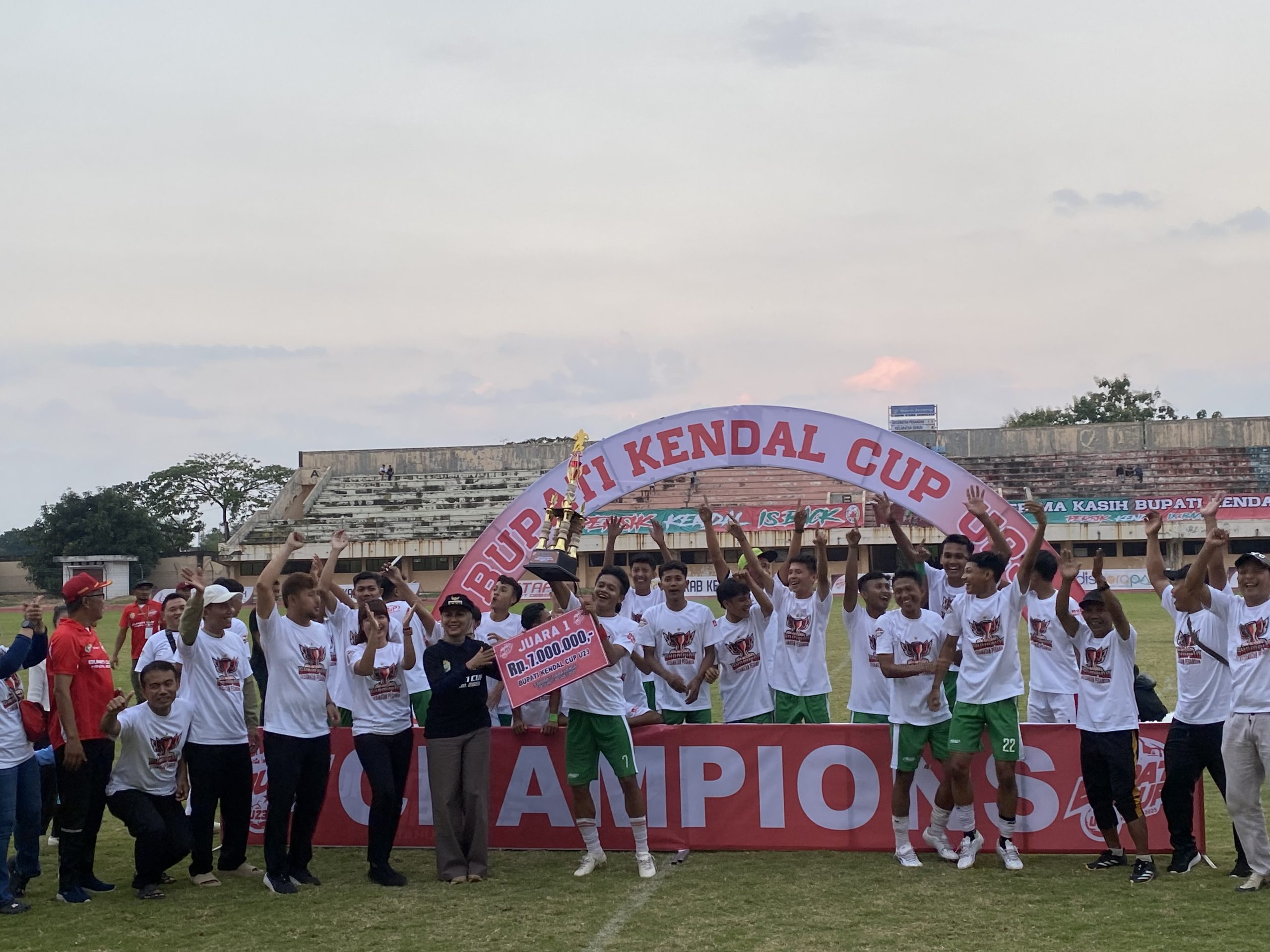 Pegandon Juara Sepak Bola Piala Bupati 2025