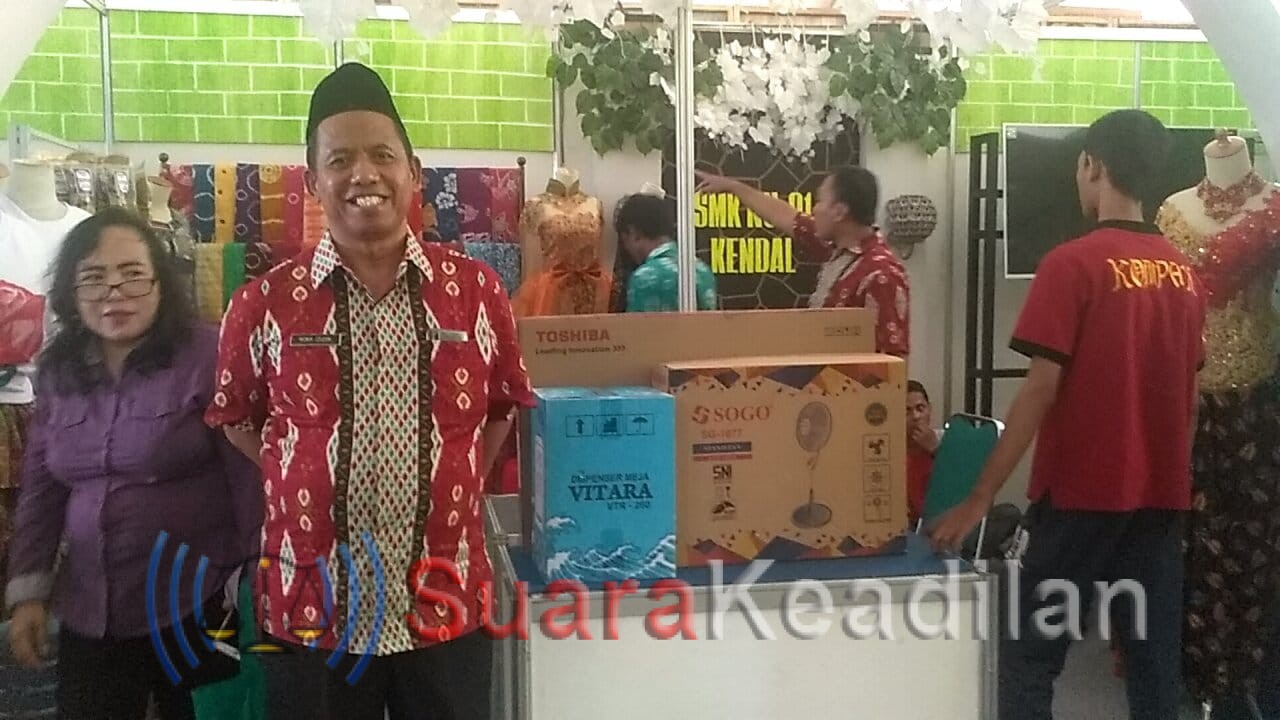 Bathik Jumputan Karya Siswa SMK NU 01