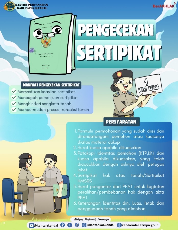 PENGECEKAN SERTIPIKAT