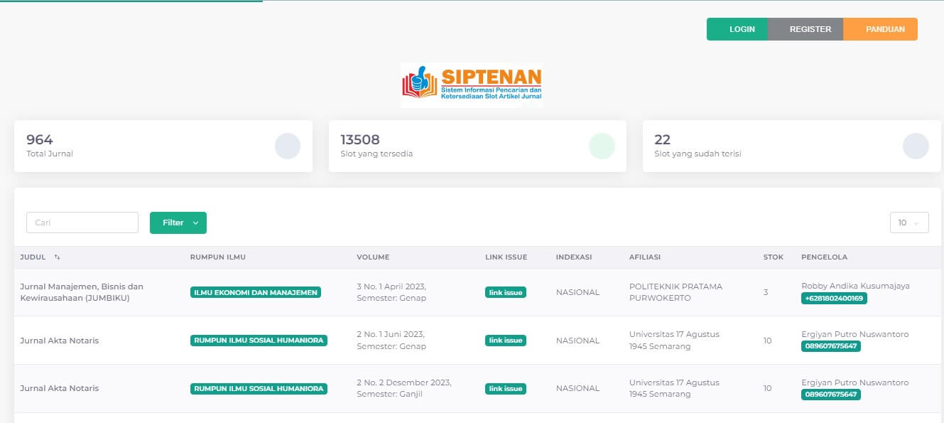Launching APJI , Luncurkan Aplikasi SIPTENAN