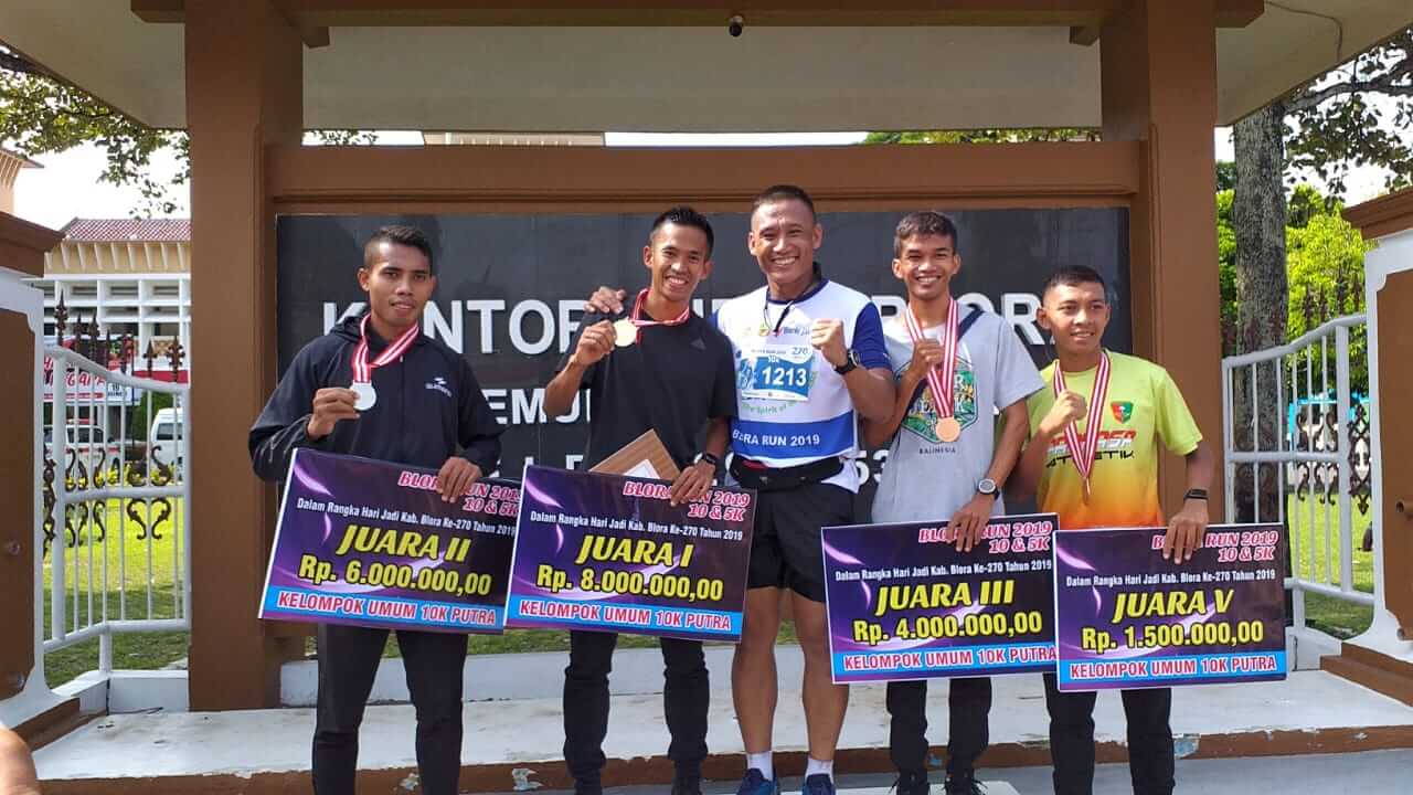 Pelari SEA Games Raih Juara di Blora Run 2019