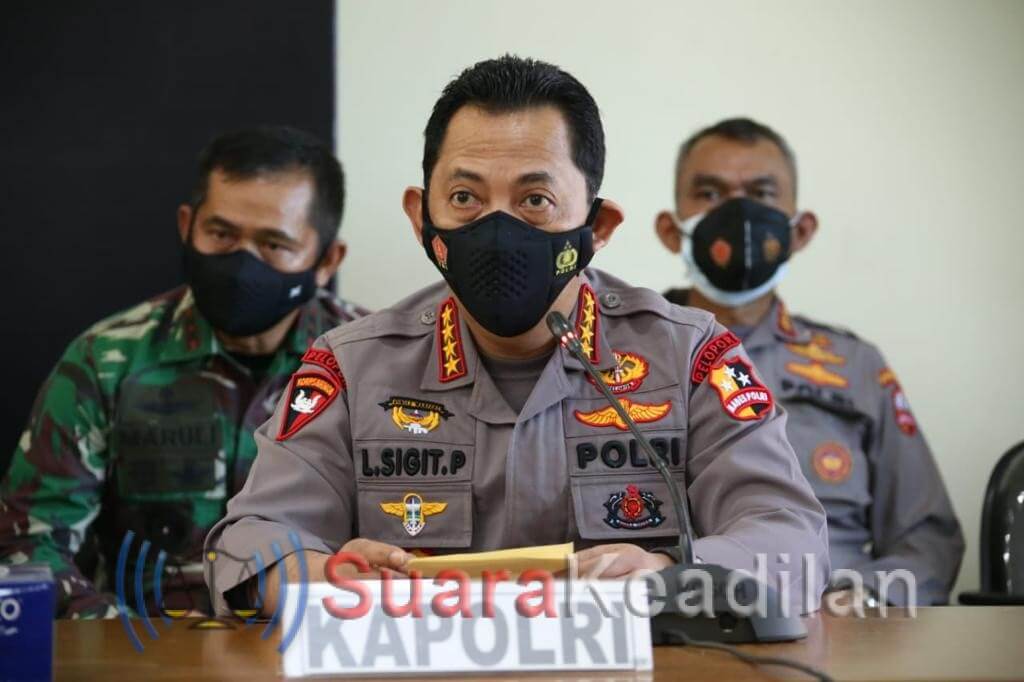 Bantu TNI, Kapolri Dirikan 2 Posko Evakuasi KRI Nanggala 402