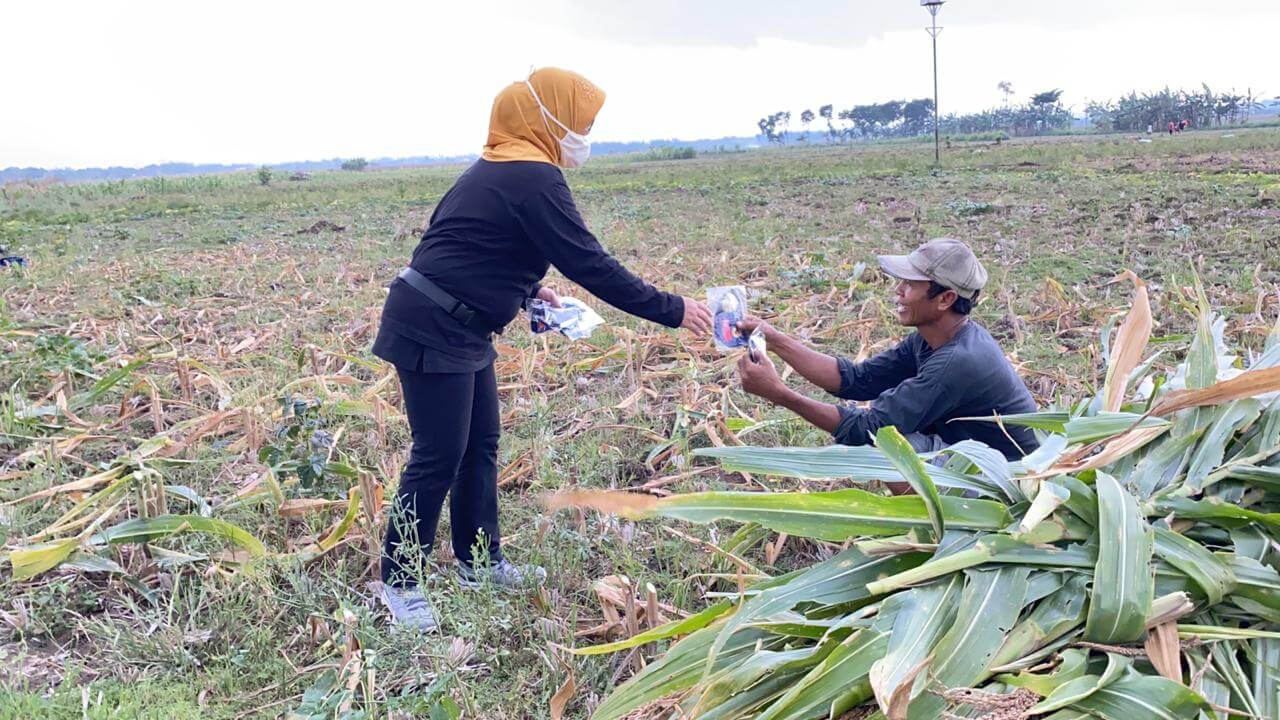 Sambil Gowes, Cabup Umi Kulsum Serap Aspirasi Warga