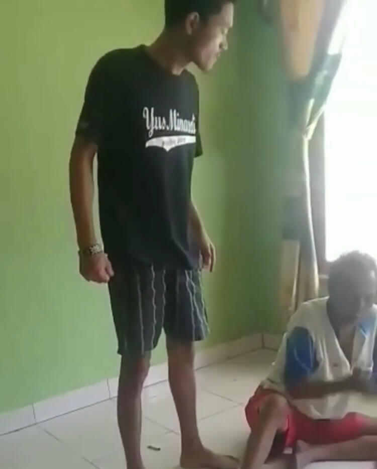 Cucu Penganiaya Kakek, Resmi Tersangka Dan Ditahan
