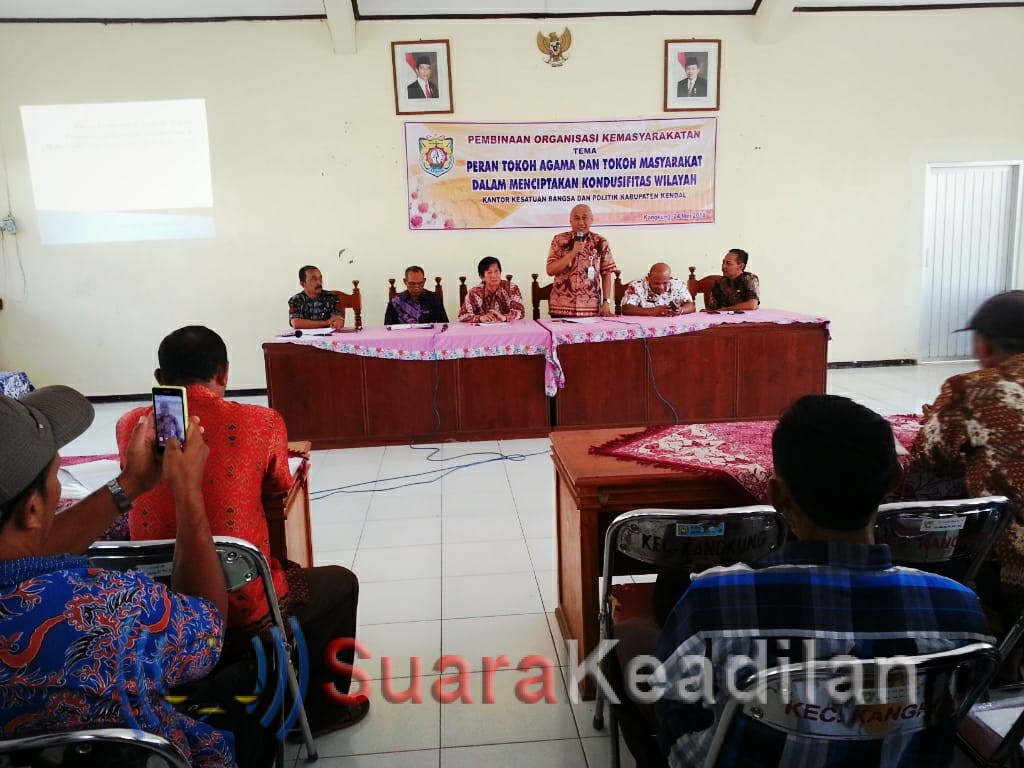 Kesbangpol Minta Tokoh Masyarakat Ciptakan Situasi Kondusif