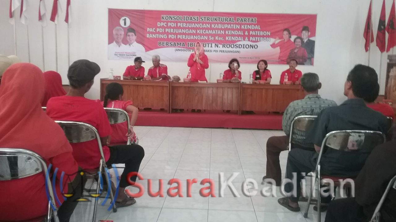 Apel Siaga Di Solo, DPC PDI Perjuangan Kendal Kirim 2000 Kader