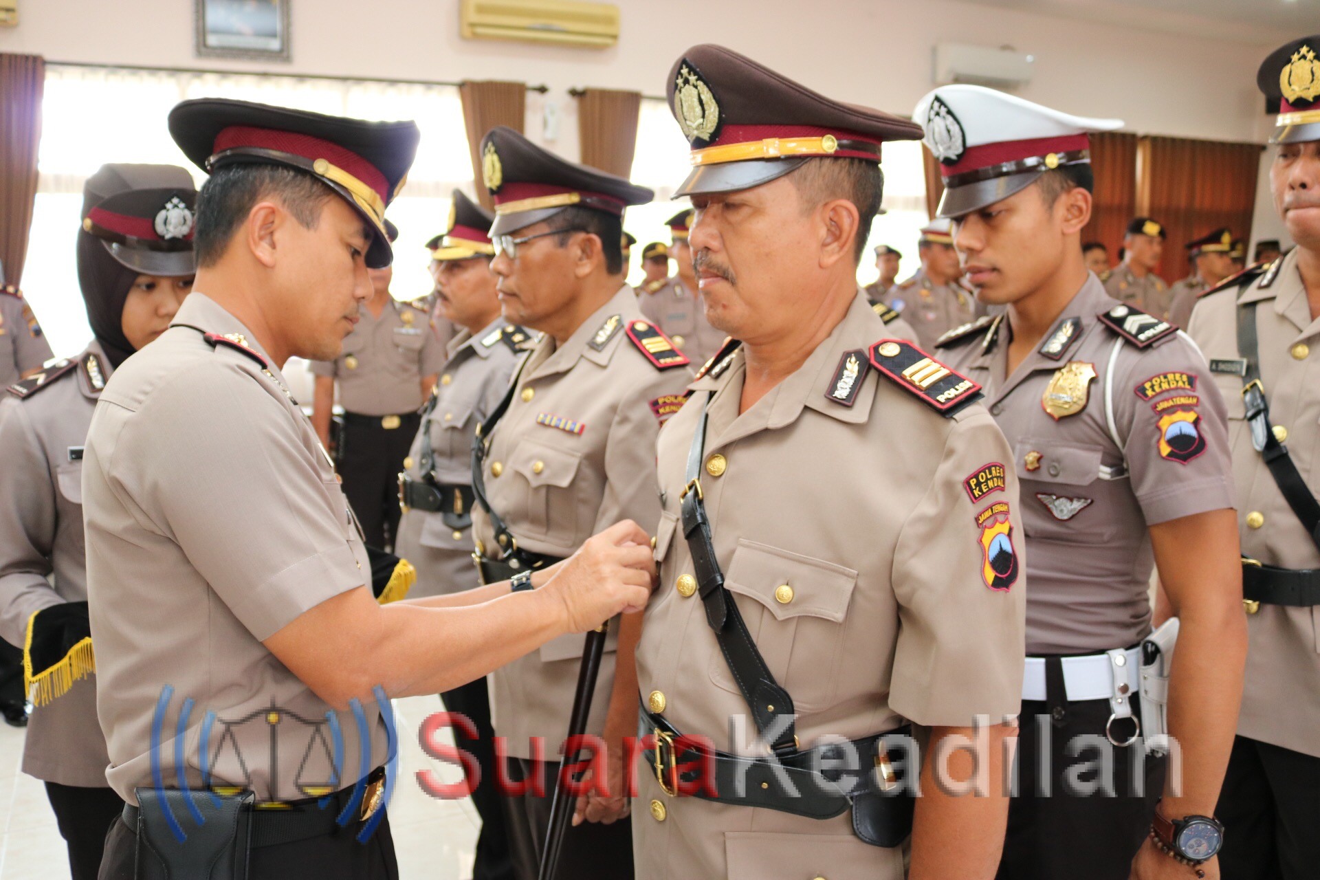 Kapolres Kendal Mutasi Empat Kapolsek