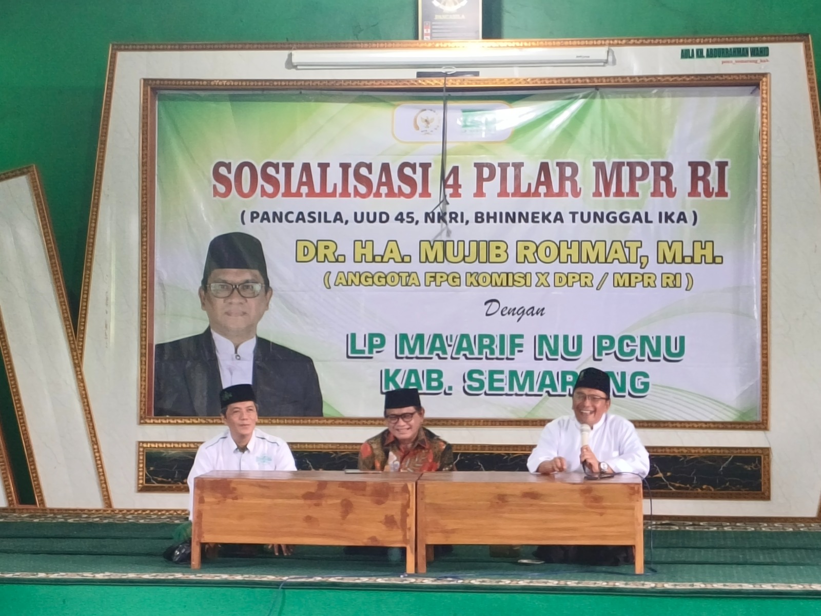 Giliran Kecamatan Bawen Diberikan Sosialisasi Empat Kebangsaan