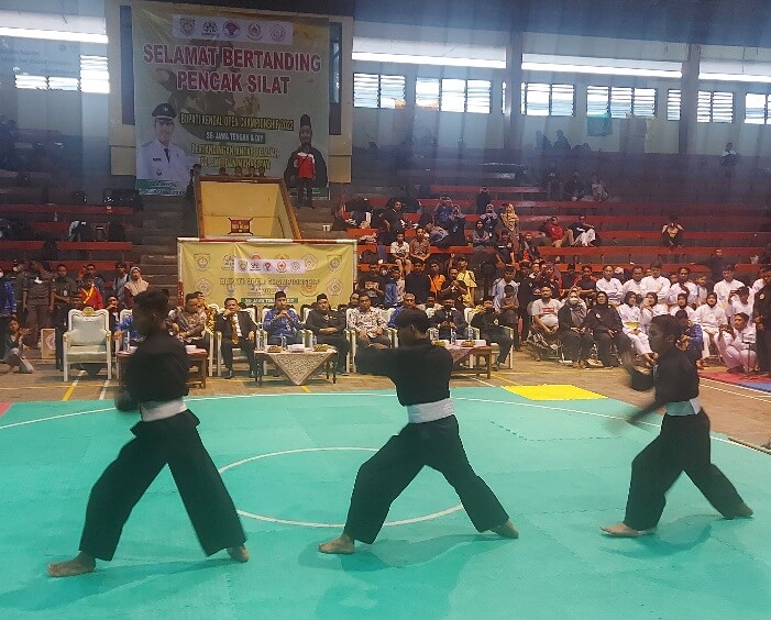 Ribuan Pesilat Meriahkan Pencak Silat Bupati Kendal Open Championship 2022